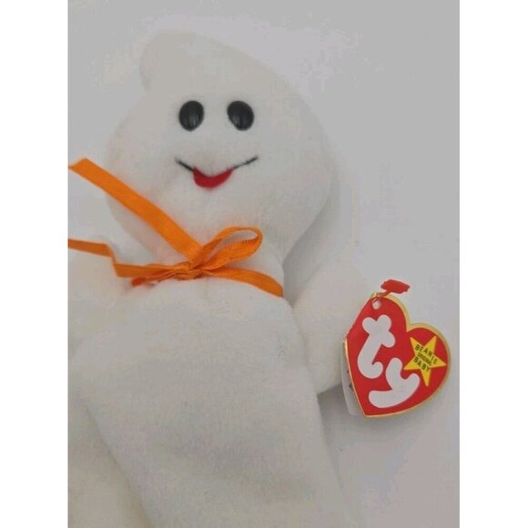 Ty Beanie Babies Halloween Lot Haunt Spooky and Sheets with Tags 1995 1999 2000 - Picture 13 of 16